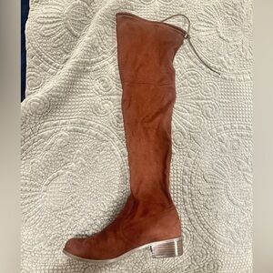 Charles By Charles David maroon/brown Over-the-Knee Boots